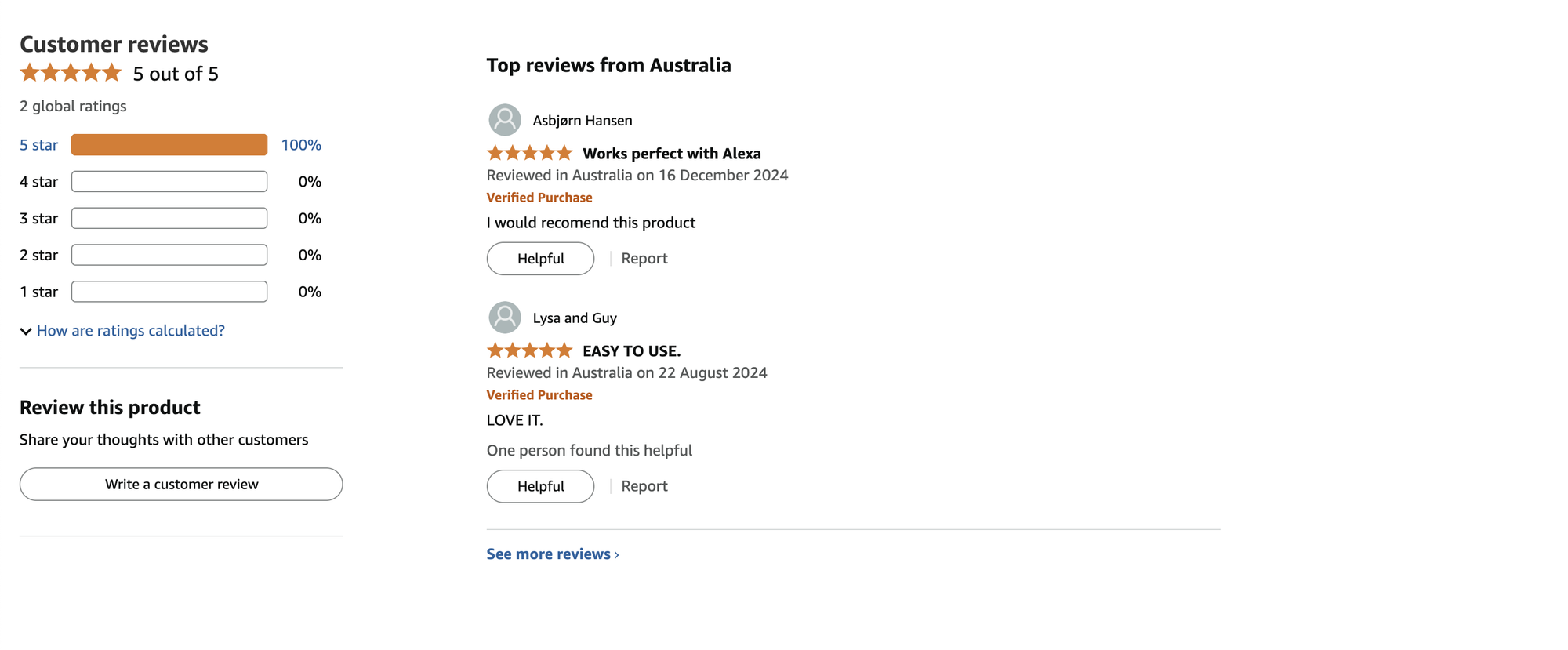 Amazon Review
